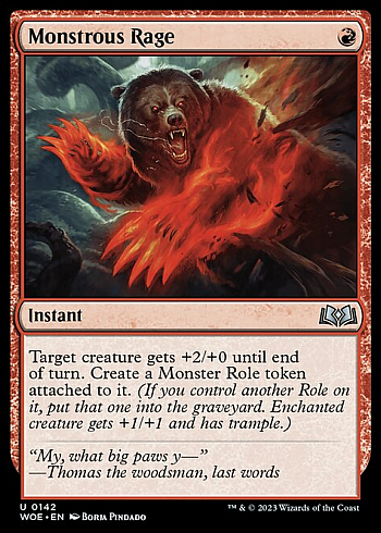 Monstrous Rage