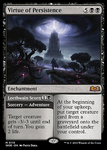 Virtue of Persistence // Locthwain Scorn