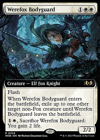 Werefox Bodyguard