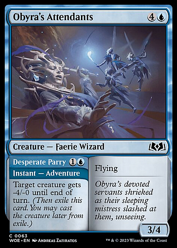 Obyra's Attendants // Desperate Parry