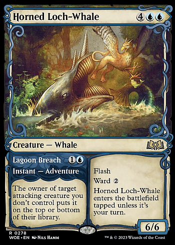 Horned Loch-Whale // Lagoon Breach