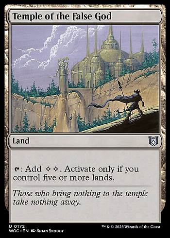 Temple of the False God