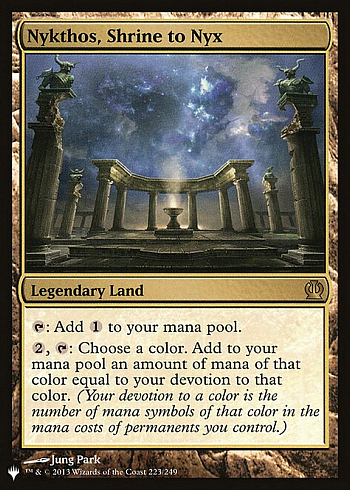 Nykthos, Shrine to Nyx