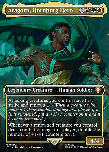 Aragorn, Hornburg Hero
