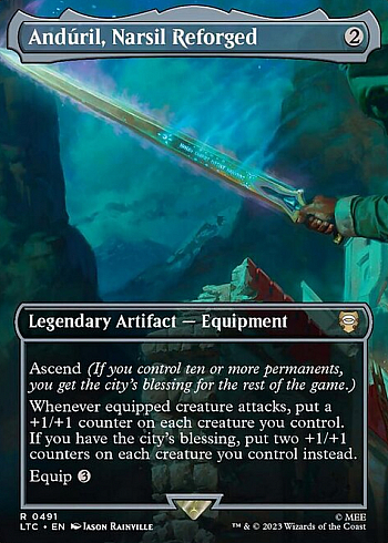 Andúril, Narsil Reforged
