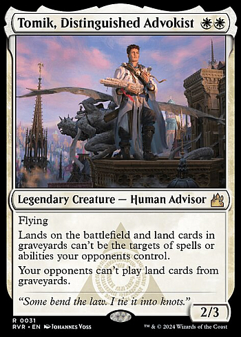 Tomik, Distinguished Advokist