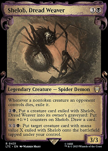 Shelob, Dread Weaver