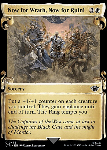 Now for Wrath, Now for Ruin!