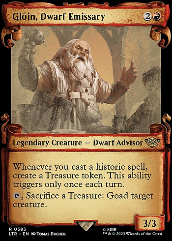 Glóin, Dwarf Emissary