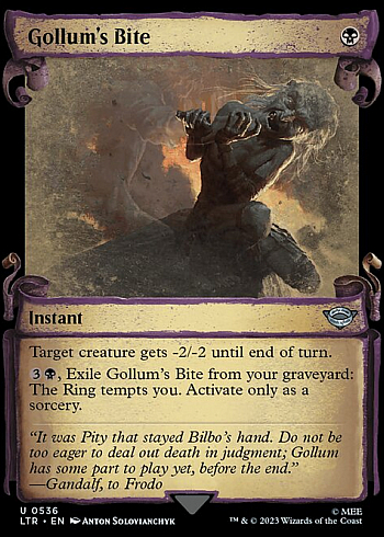 Gollum's Bite