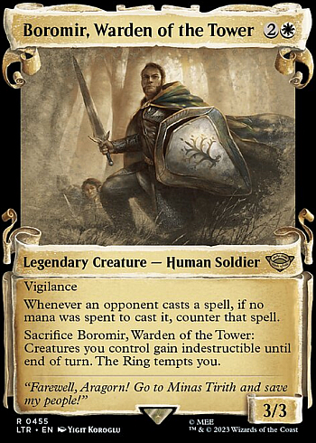Boromir, Warden of the Tower