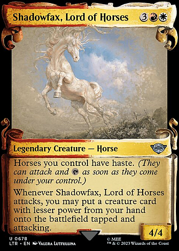 Shadowfax, Lord of Horses