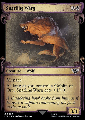 Snarling Warg