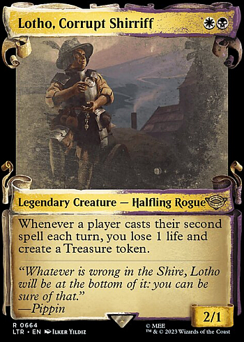 Lotho, Corrupt Shirriff