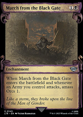 March from the Black Gate