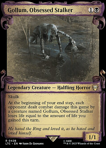 Gollum, Obsessed Stalker