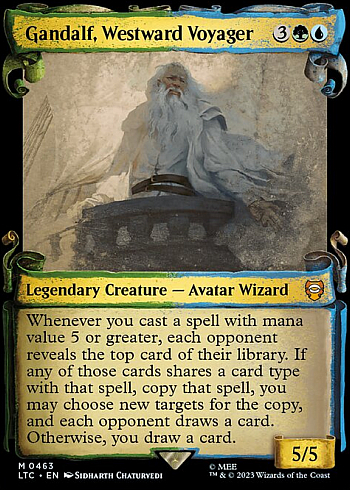 Gandalf, Westward Voyager