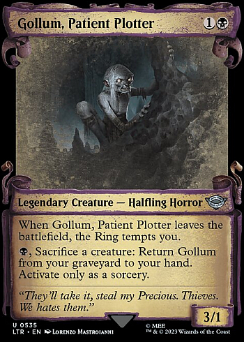 Gollum, Patient Plotter