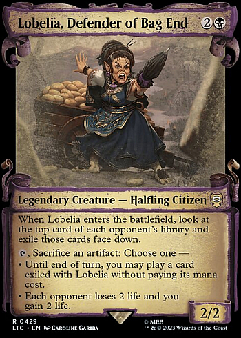 Lobelia, Defender of Bag End