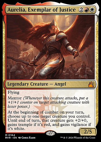 Aurelia, Exemplar of Justice