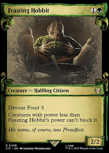 Feasting Hobbit