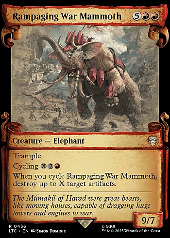 Rampaging War Mammoth
