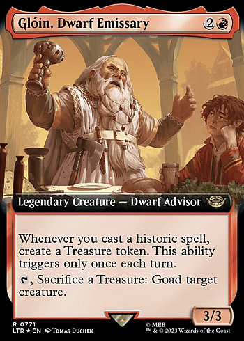 Glóin, Dwarf Emissary