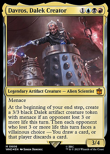 Davros, Dalek Creator