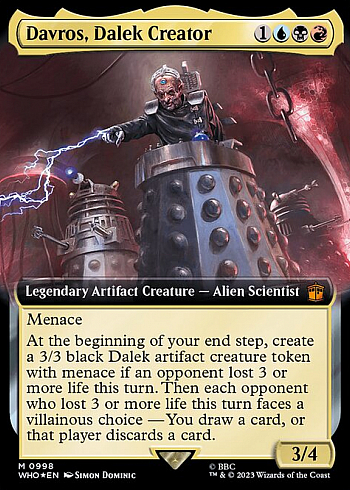 Davros, Dalek Creator