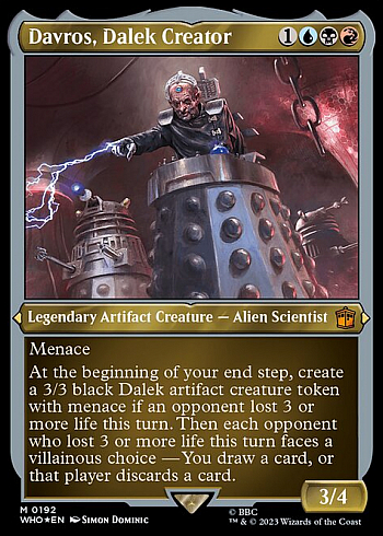 Davros, Dalek Creator