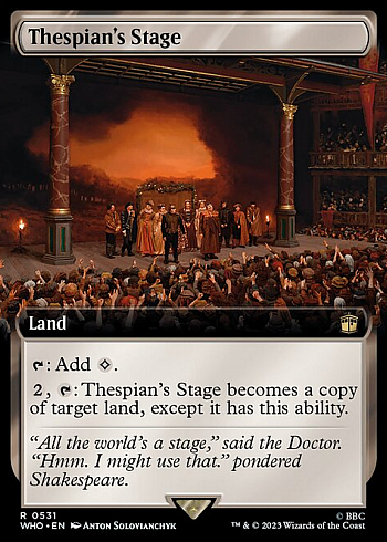Thespian's Stage