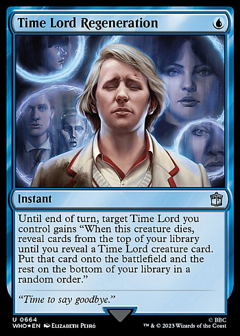 Time Lord Regeneration