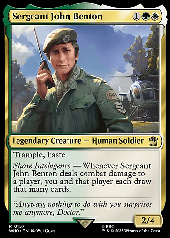 Sergeant John Benton