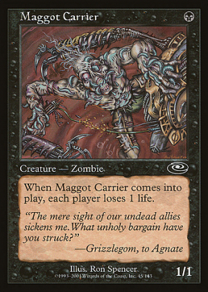 Maggot Carrier