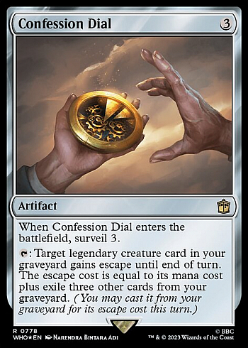 Confession Dial
