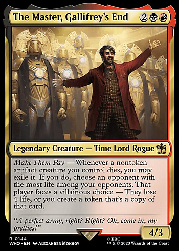 The Master, Gallifrey's End