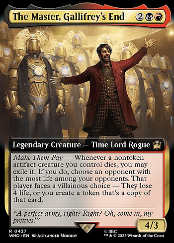 The Master, Gallifrey's End