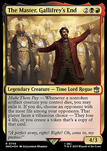 The Master, Gallifrey's End