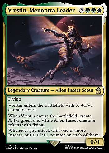 Vrestin, Menoptra Leader