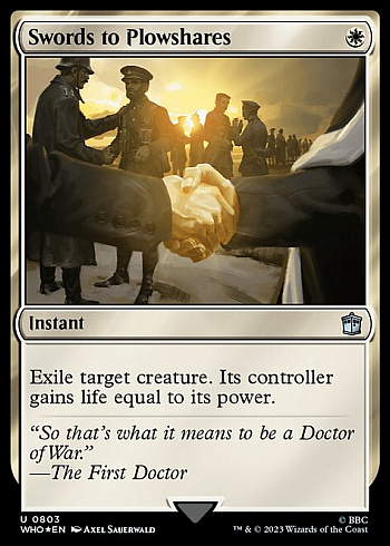 Swords to Plowshares