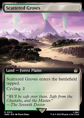 Scattered Groves