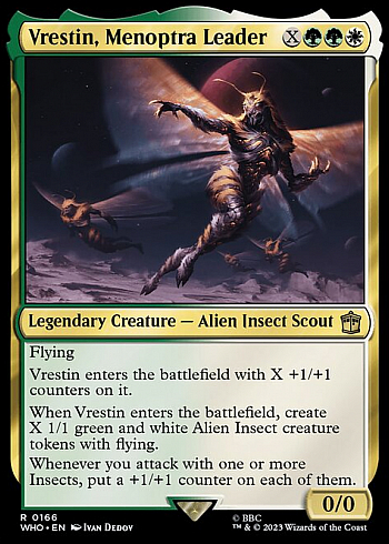 Vrestin, Menoptra Leader