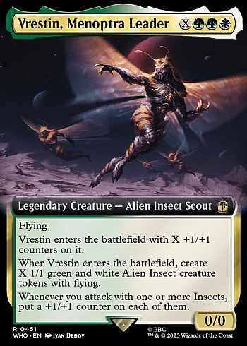 Vrestin, Menoptra Leader