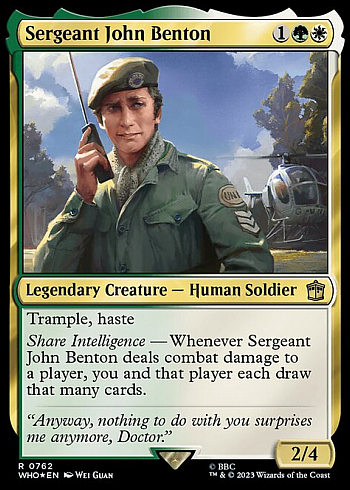 Sergeant John Benton