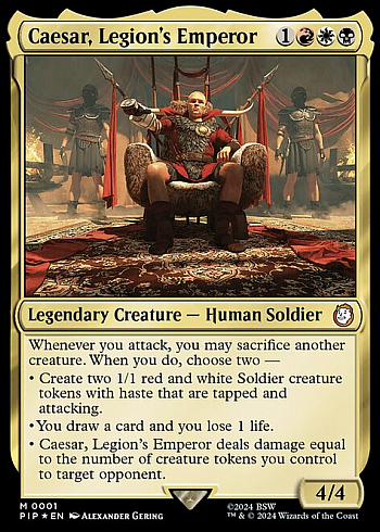 Caesar, Legion's Emperor