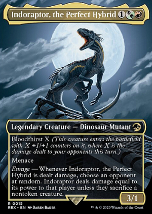 Indoraptor, the Perfect Hybrid