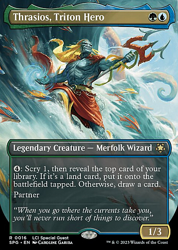 Thrasios, Triton Hero