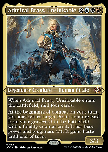Admiral Brass, Unsinkable