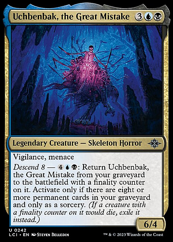 Uchbenbak, the Great Mistake