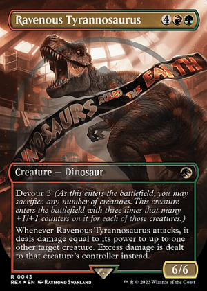 Ravenous Tyrannosaurus